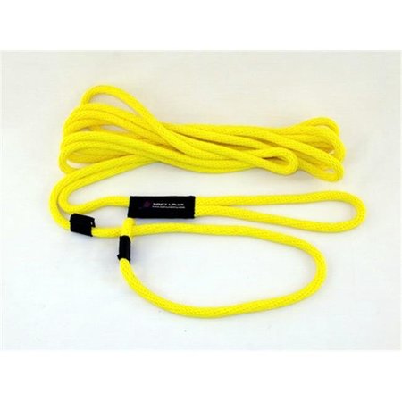 SOFT LINES Soft Lines PSW20430YELLOW Floating Dog Swim Slip Leashes 0.25 In. Diameter By 30 Ft. - Yellow PSW20430YELLOW